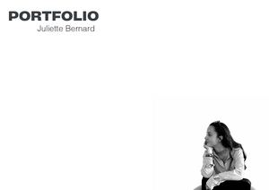 Portfolio Bernard Juliette
