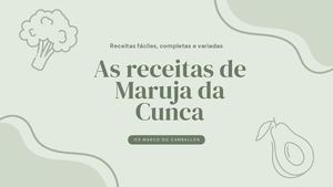 Recetario As Receitas De Maruja