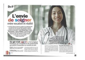 L'envie de soigner : entre vocation et réalité