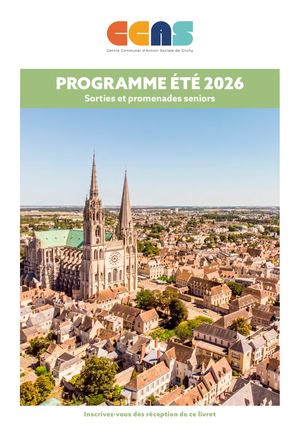 Livret seniors - Été 2026