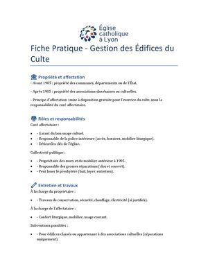 CDAS - Gestion Edifices Culte