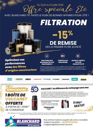 Offre Spéciale Eté 2026 _ Blanchard TP