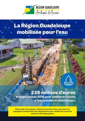 La Région Guadeloupe Mobilisée Pour L'eau