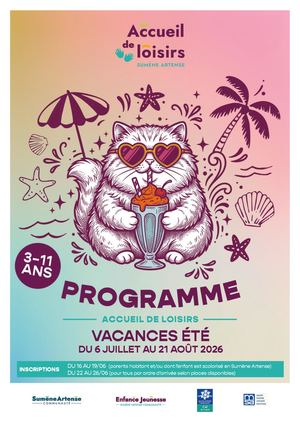 Programme Accueil Loisirs été 2026