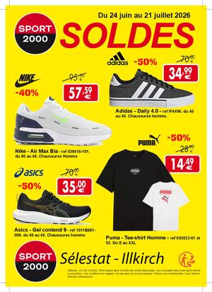 Flyer Soldes Juin 2026 SMS