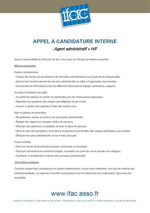 Agent Administratif F H - CDD - Lambesc