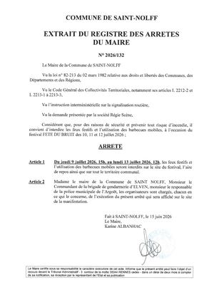 2026 132 Fete Du Bruit Interdiction Feux
