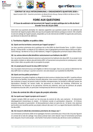 Faq Aap 2026 Cdv Ngt Wébinaire 10 Juin - CANGT