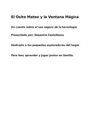 El Uso Seguro De La Tecnología