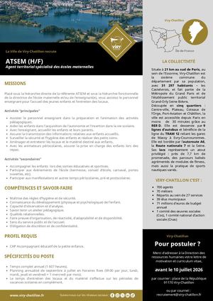 Annonce atsem