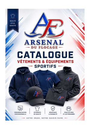 Catalogue Arsenal Du Flocage Personnalisable