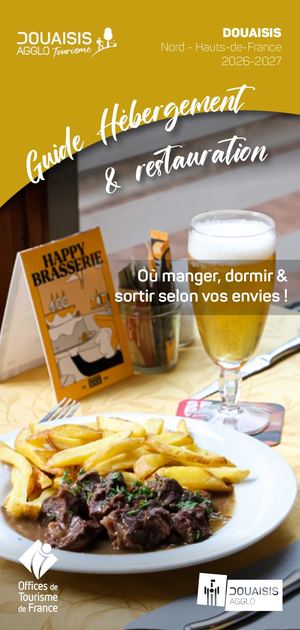 Guide Hébergements Restauration Douaisis 2026