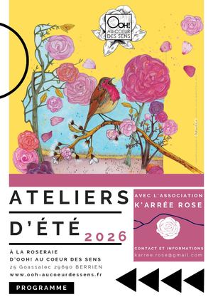 Flyer ateliers éTé 2026
