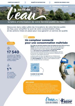 Au fil de l'eau - Collectivités - 3eme trimestre 2026