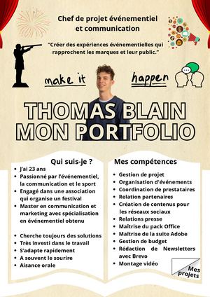 Portfolio Thomas Blain