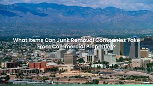 What Items Can Junk Removal Companies Take From Commercial Properties?