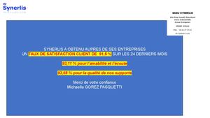 Affichage Satisfaction SYNERLIS