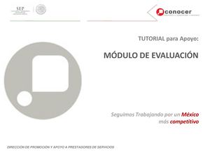 A. Sistema-Web Centro Evaluador Tutorial Modulo de Evaluacion EC0076