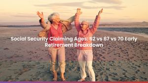 Social Security Claiming Ages: 62 vs 67 vs 70 Early Retirement Breakdown