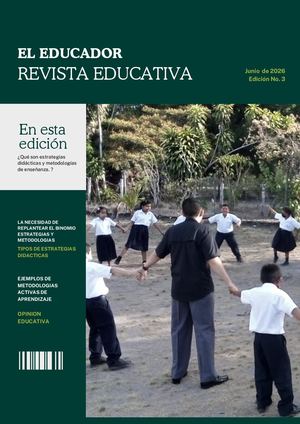 Revista Educativa Sobre Estrategias Didácticas Y Metodologías De Enseñanza