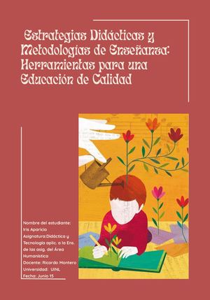 Estrategias Didácticas y Metodologías de Enseñanza: Herramientas para una Educación de Calidad
