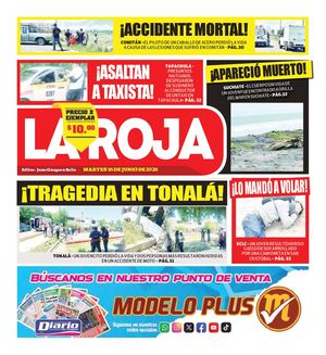 La Roja Martes 16 De Junio De 2026