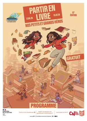 Programme "Partir en Livre 2026" en #Guadeloupe