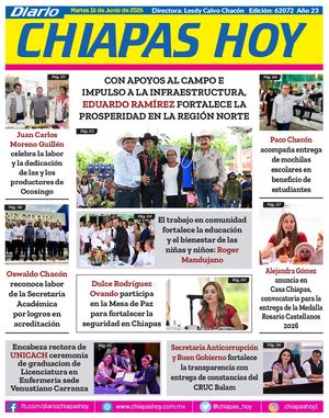 Chiapas Hoy 16 De Junio 2026