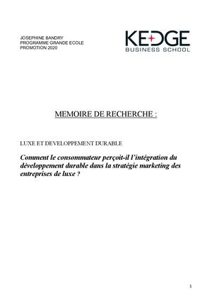 Bandry Josephine Memoire