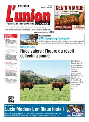 L'union Du Cantal N° 3898