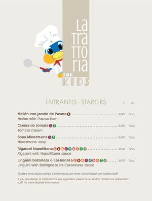 R 36 Trattoria Infantil