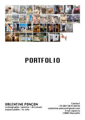Portfolio Jan 26 Valentine Ponçon