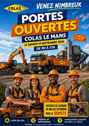Affiche Portes Ouvertes