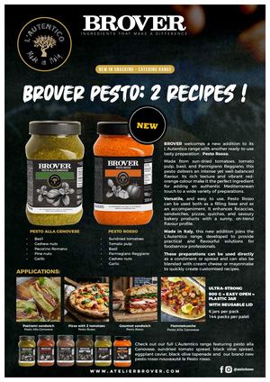 New BROVER Pesto Rosso
