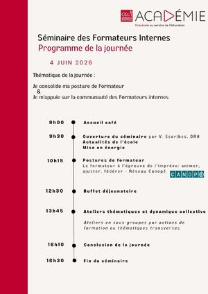 Programme Séminaire