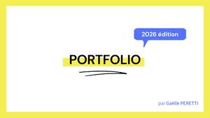Portfolio GAELLE PERETTI 2026