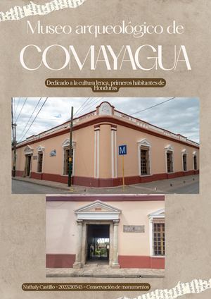 Expo Museo Comayagua Conservación De Monumentos 2023210543