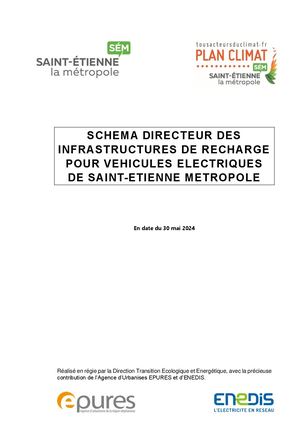 Schéma directeur des infrastructures de recharge pour véhicules électriques de SEM