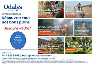 Odalys Offres Ete 2026 Avec Remise 15% Fv 27 07 26