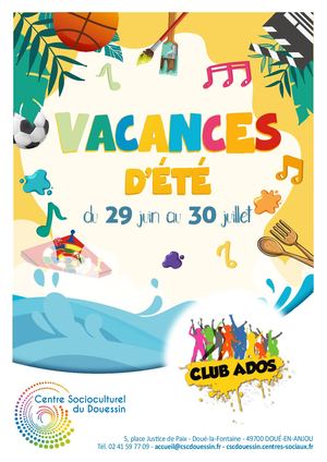 Juillet Club Ados 2026