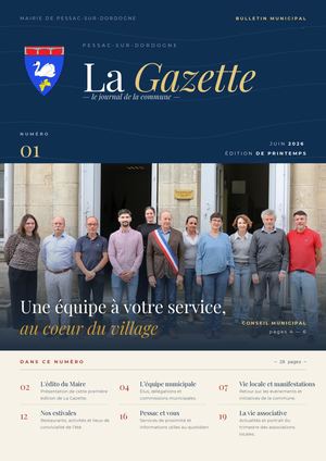 La Gazette de Pessac-sur-Dordogne Juin 2026