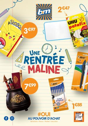 Catalogue Rentrée des classes