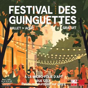 Dépliant Festival des Guinguettes 2026