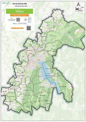 Carte Aires De Services Vélo