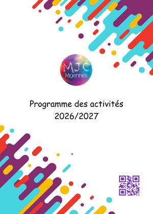 PROGRAMME SAISON 2026/2027