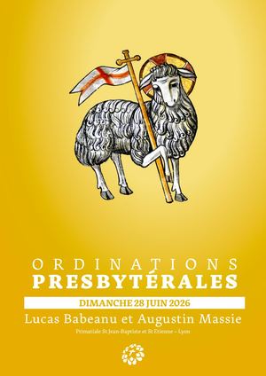 Ordination Presbytérales Livret 2026