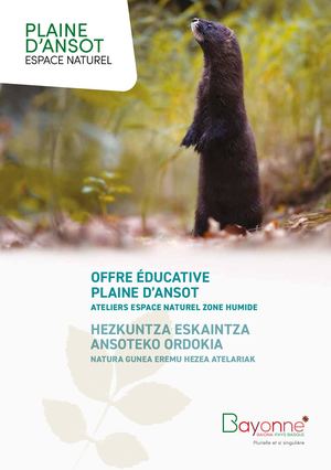 Brochure pédagogique Plaine d'Ansot 2026/2027