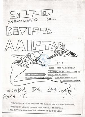 Revista Amistad Nº 1