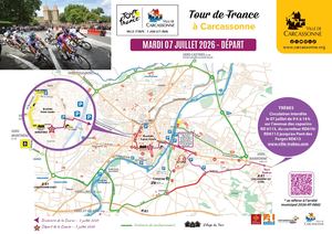 Plan Circulation du Tour de France 2025