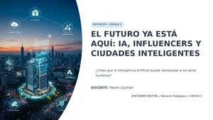 Resumen Pedagógico Sociedad Digital Unidad